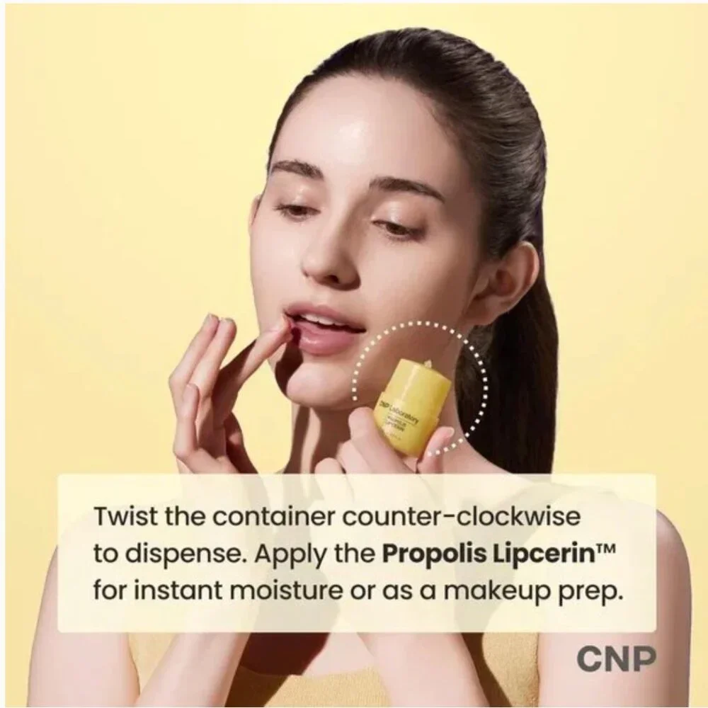 NWT CNP Laboratory Propolis Lipcerin Lip Balm 15ml K-Beauty